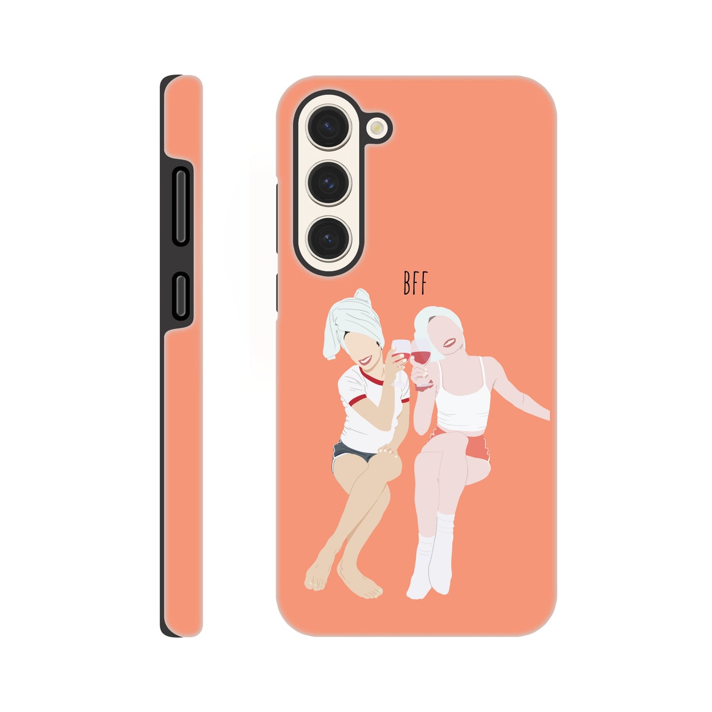 Faceless Portrait iPhone and Samsung Cases