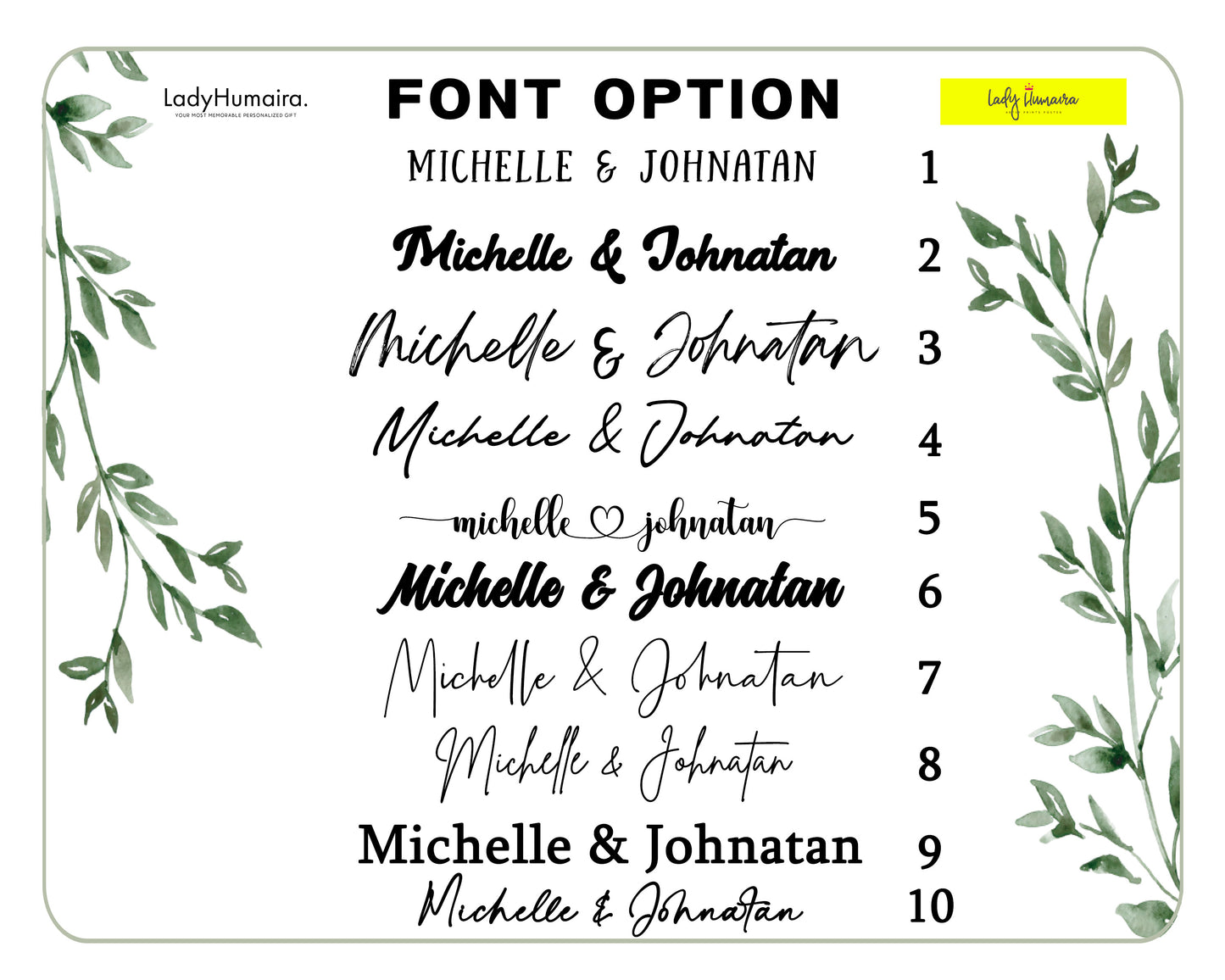 Eucalyptus Wedding Photo Invitation Cards