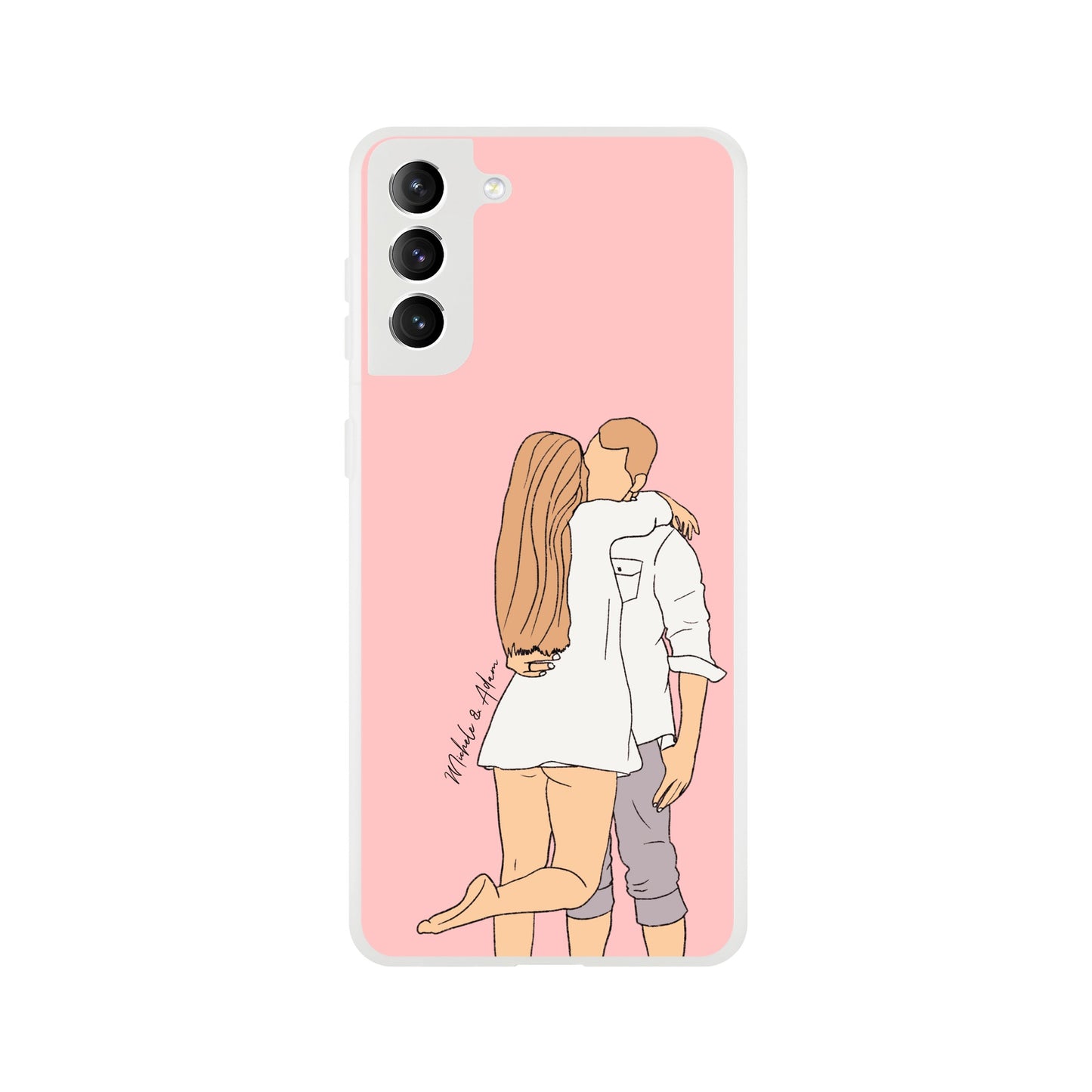 Custom Faceless Portrait Flexi Phone Case