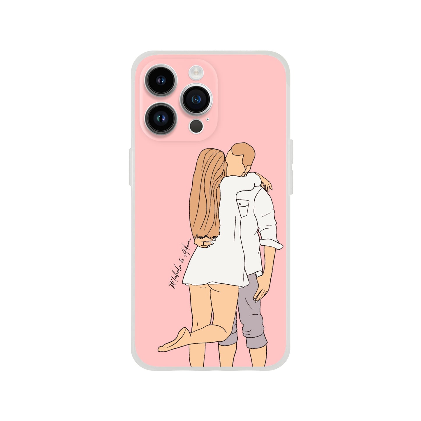 Custom Faceless Portrait Flexi Phone Case