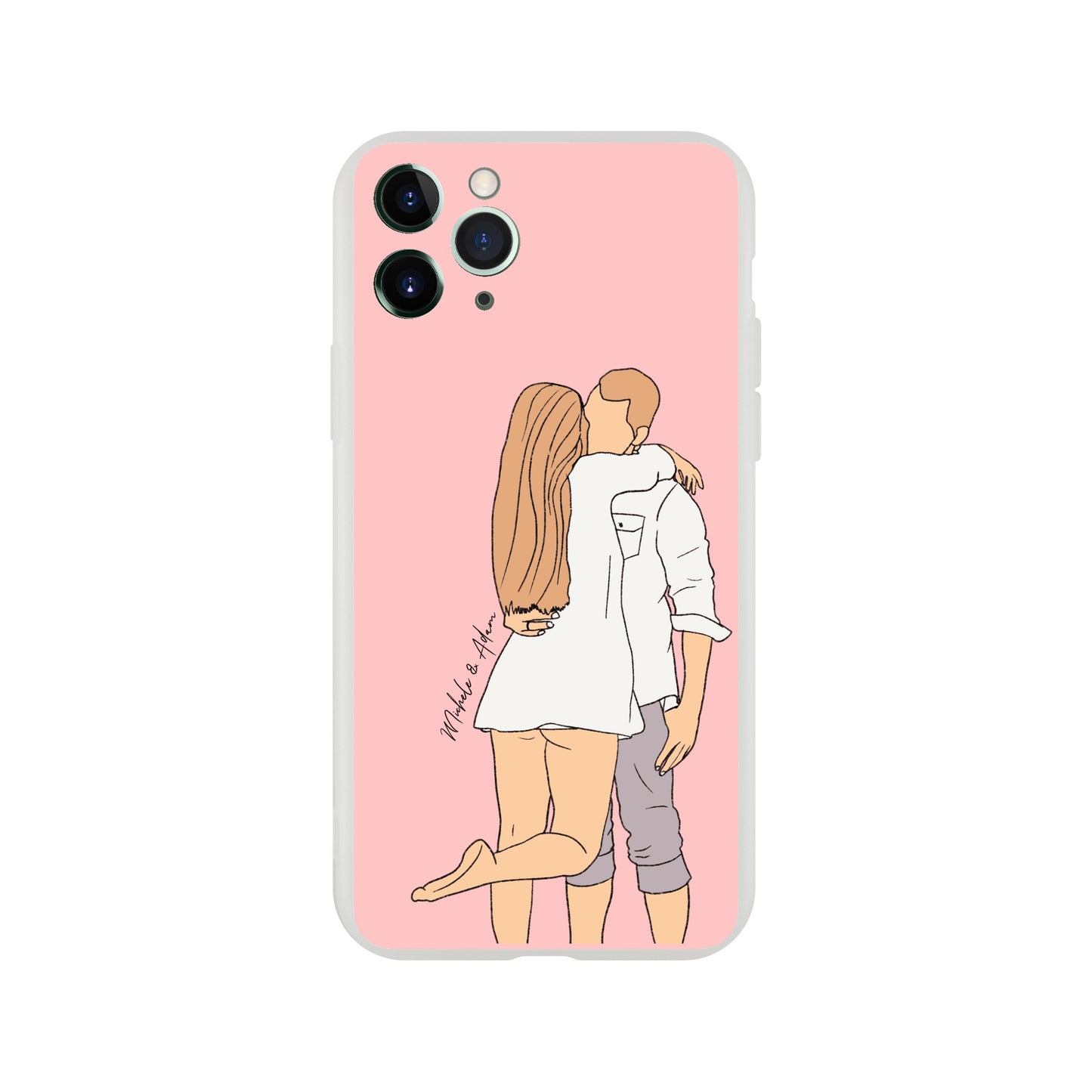 Custom Faceless Portrait Flexi Phone Case