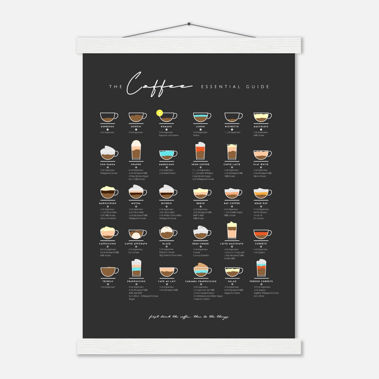 Coffee Lover Gift Bar Wall Art Decor