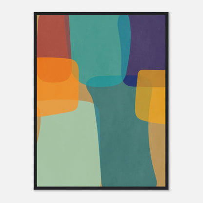 Abstract Color Block Wall art