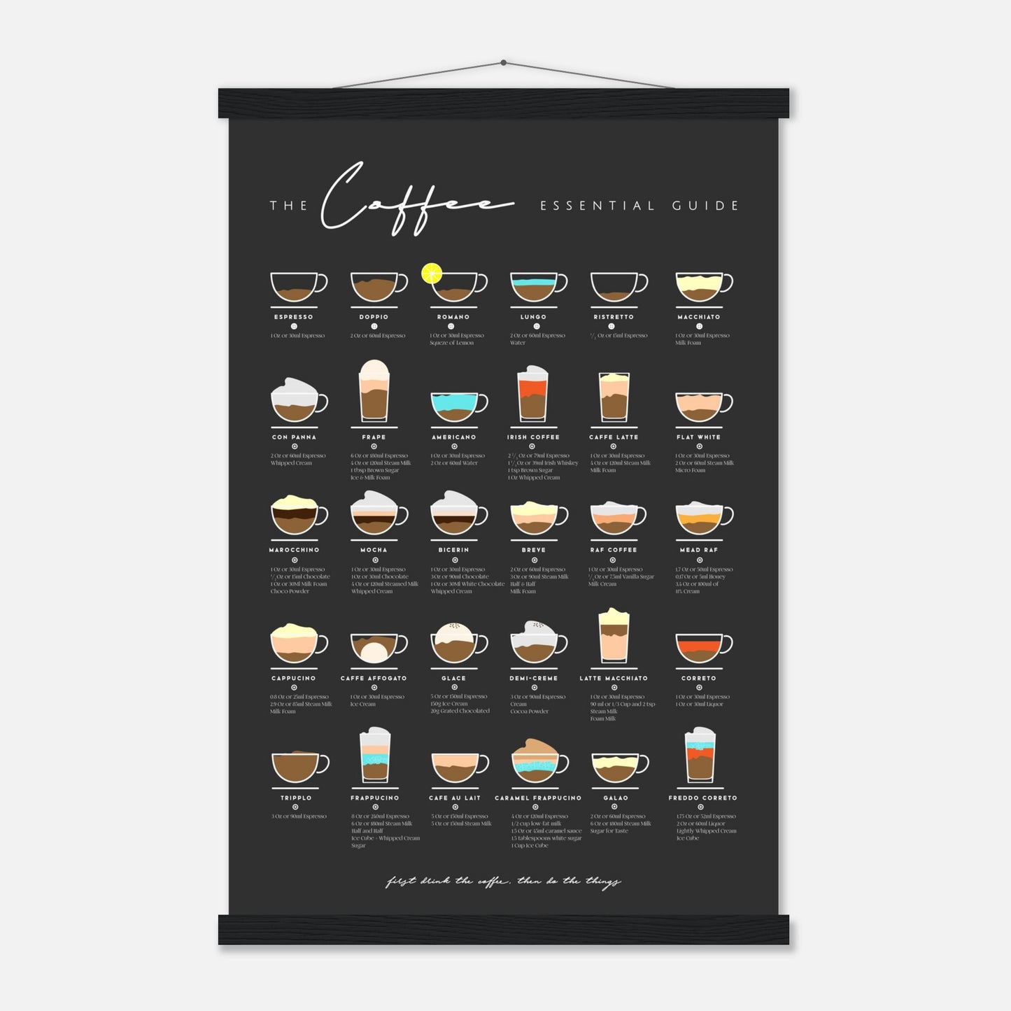 Coffee Lover Gift Bar Wall Art Decor