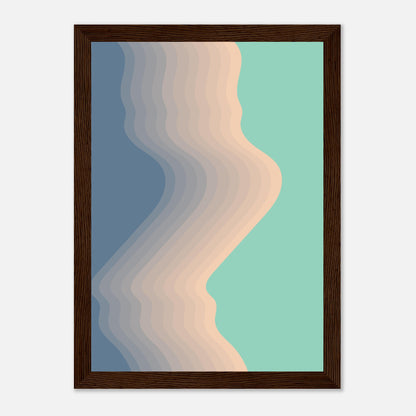 Beach Waves Wall Art Print