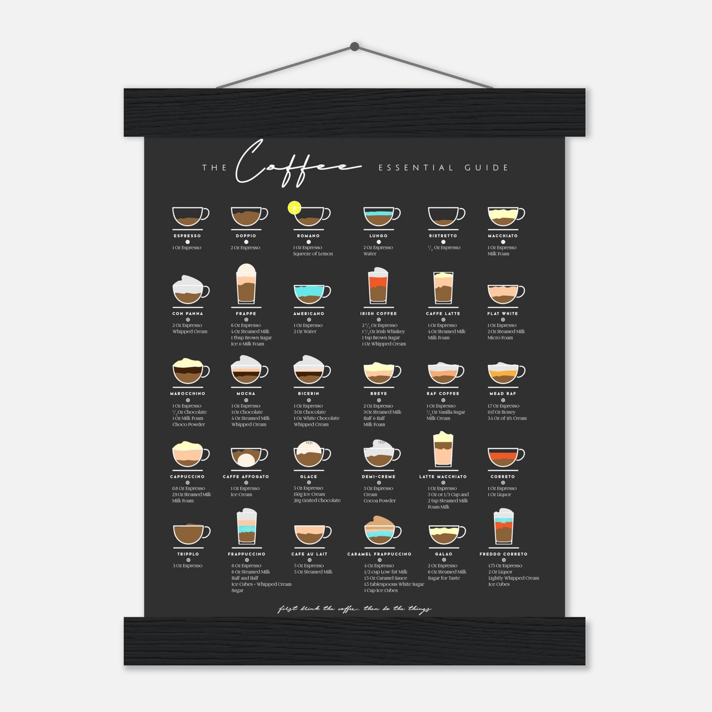 Coffee Lover Gift Bar Wall Art Decor