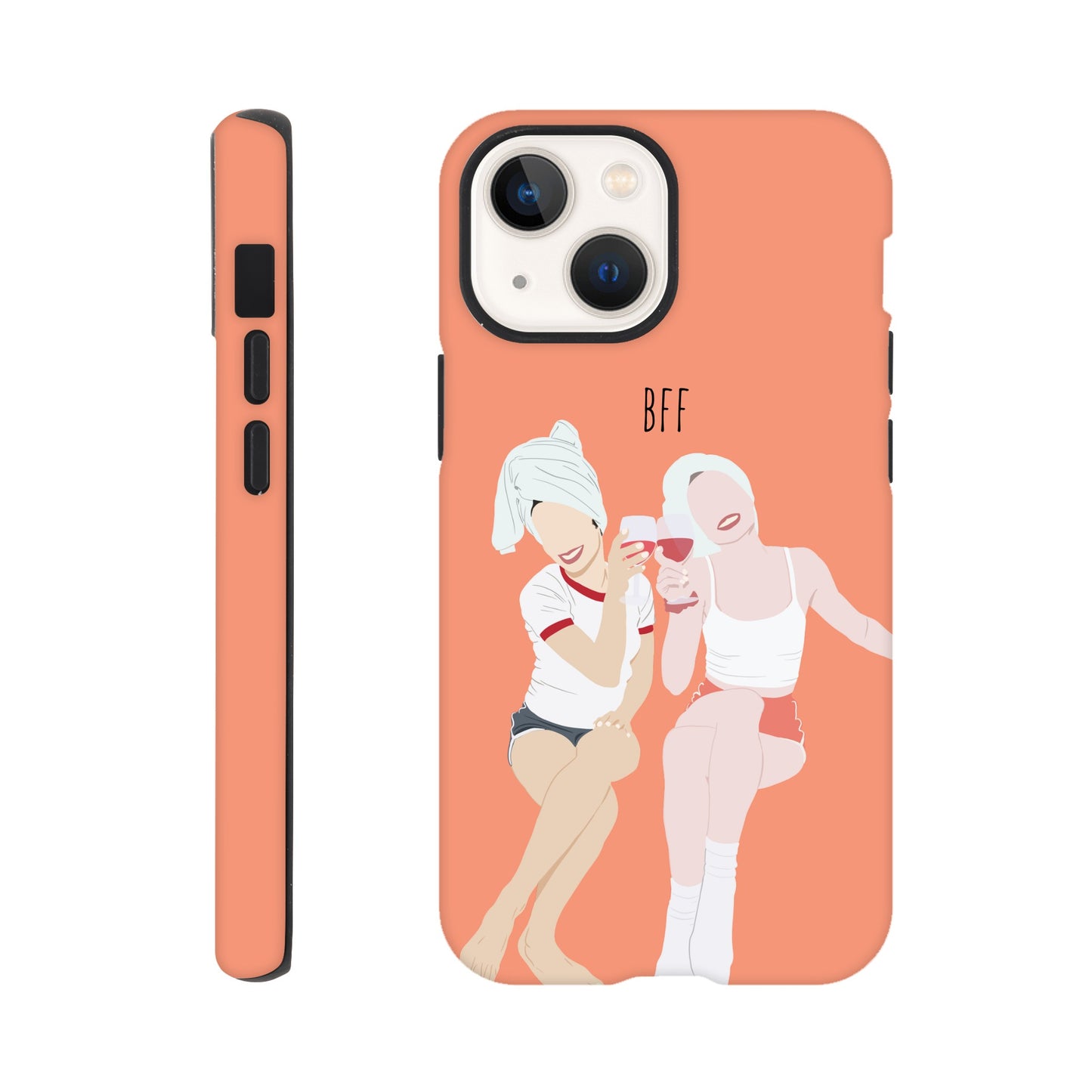 Faceless Portrait iPhone and Samsung Cases