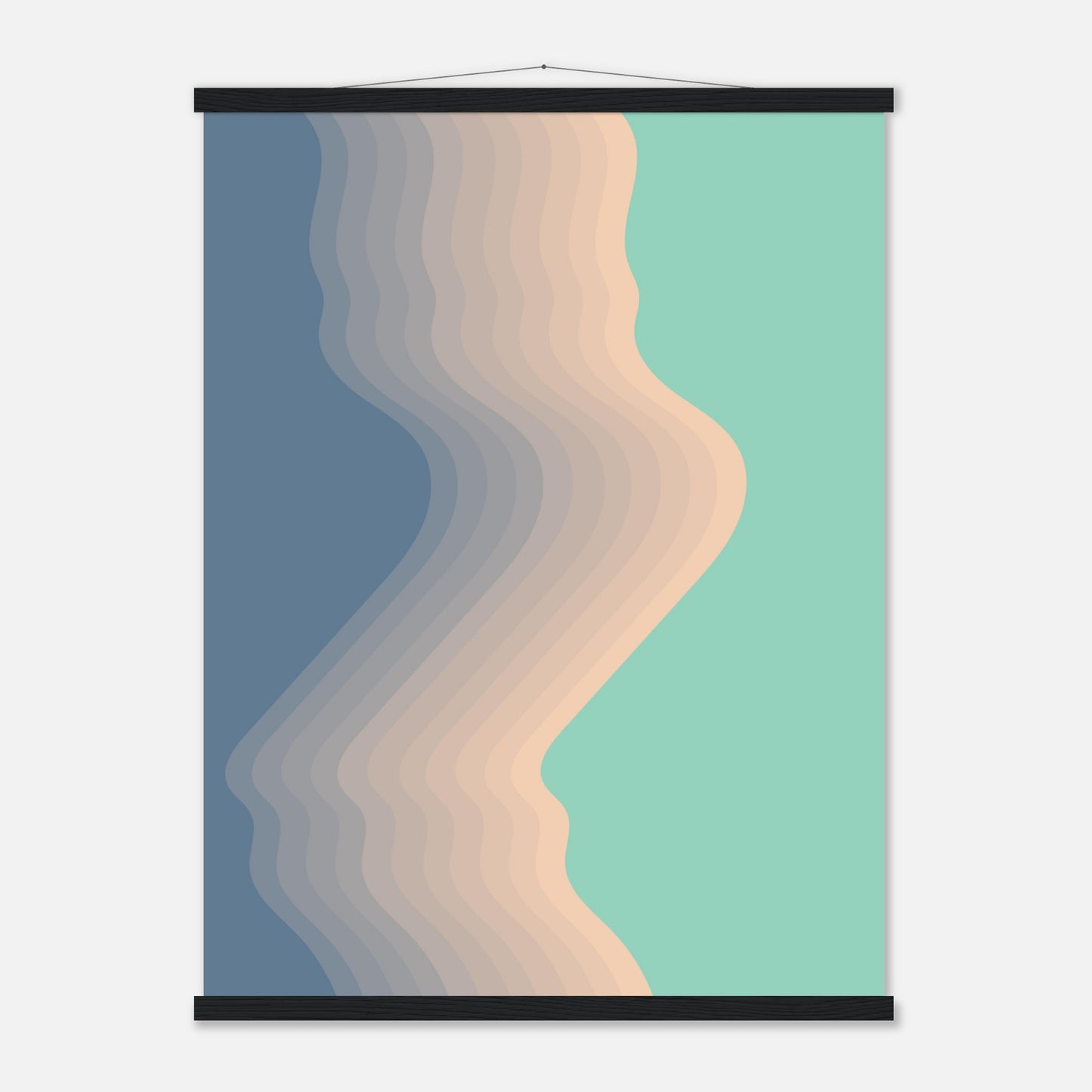 Beach Waves Wall Art Print