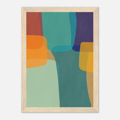 Abstract Color Block Wall art