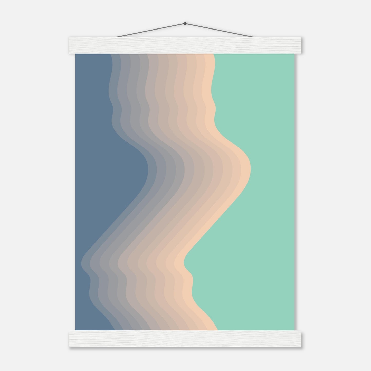 Beach Waves Wall Art Print