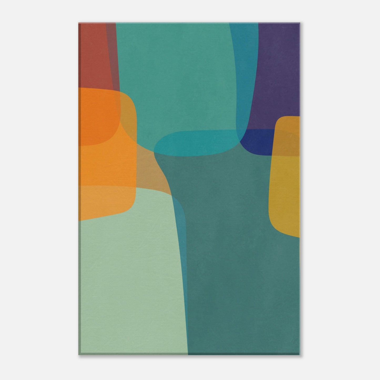 Abstract Color Block Wall art