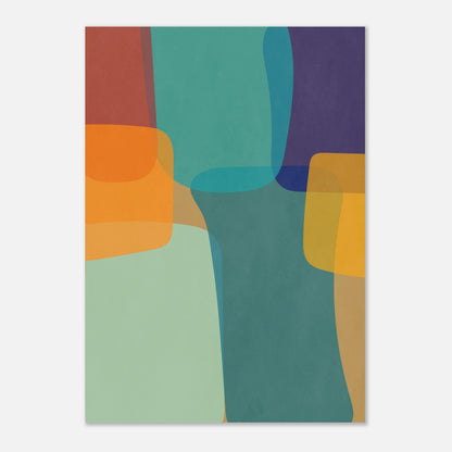 Abstract Color Block Wall art