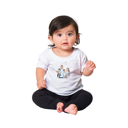 Custom Faceless Portrait Kids & baby clothing Body Suite