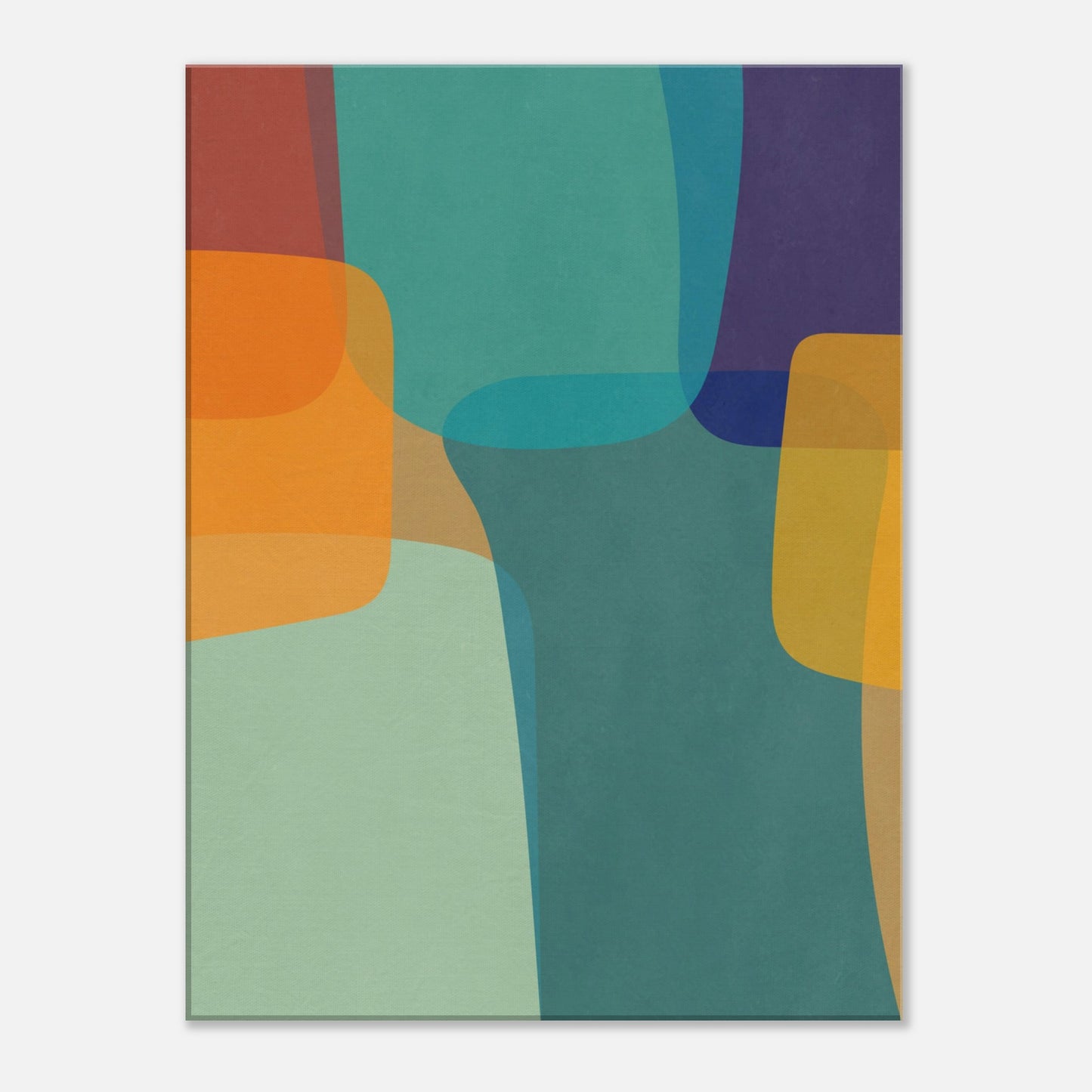 Abstract Color Block Wall art