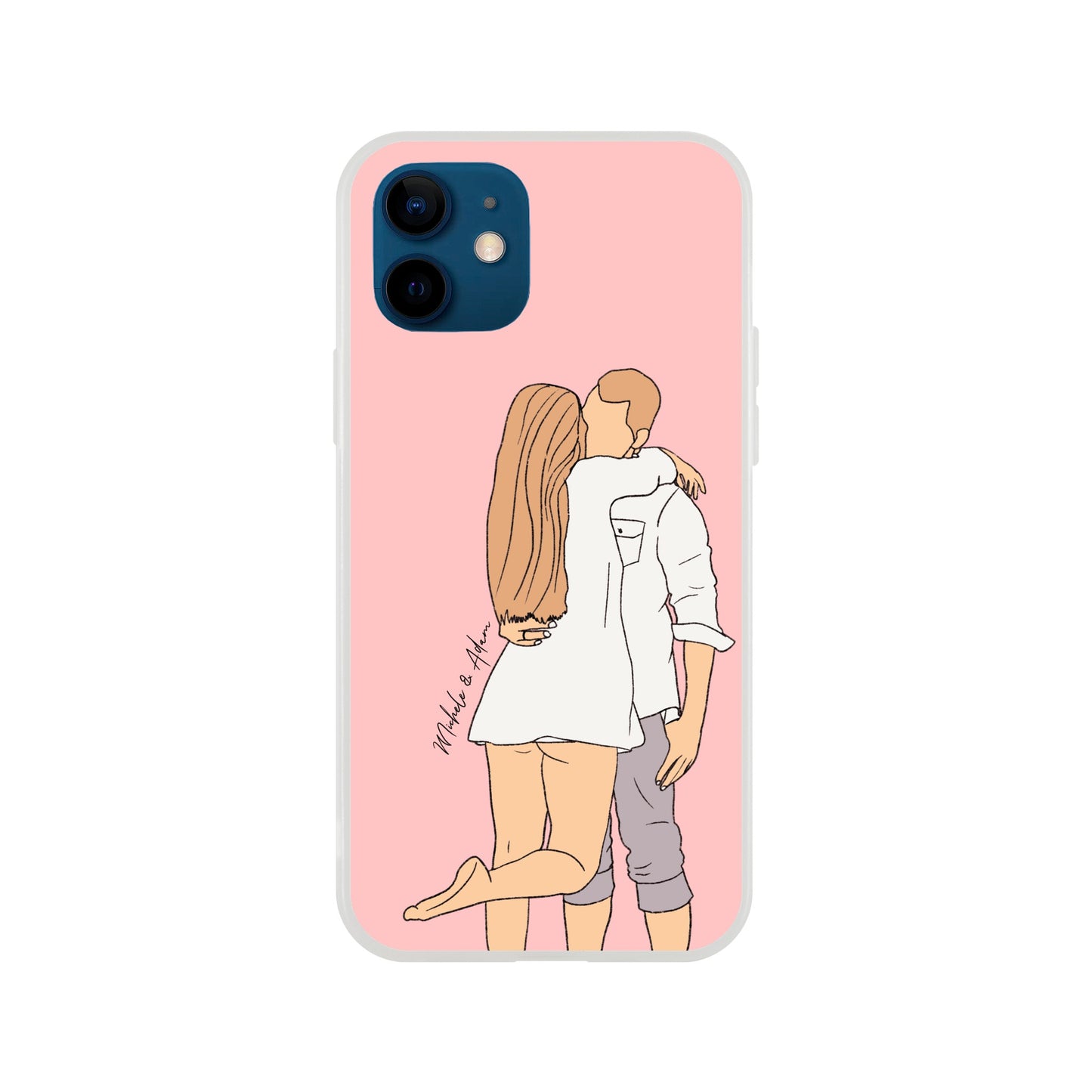 Custom Faceless Portrait Flexi Phone Case