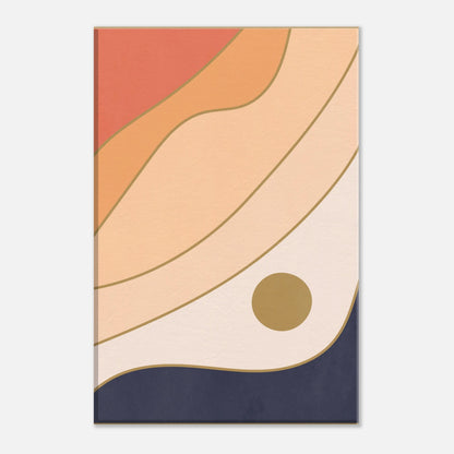 Abstract Eagle Eye Sun Wall art