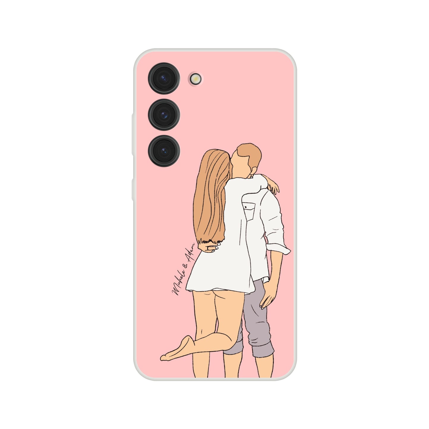 Custom Faceless Portrait Flexi Phone Case