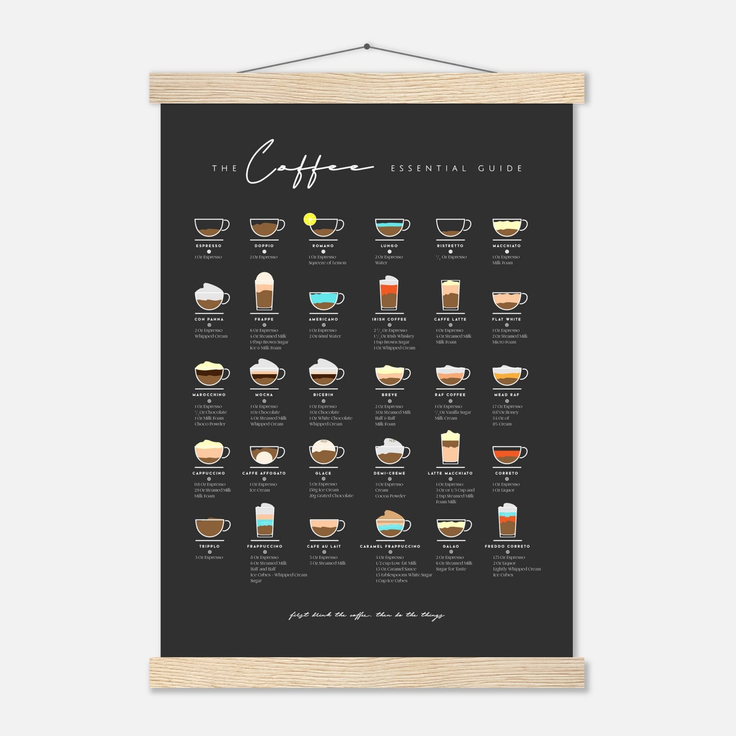 Coffee Lover Gift Bar Wall Art Decor