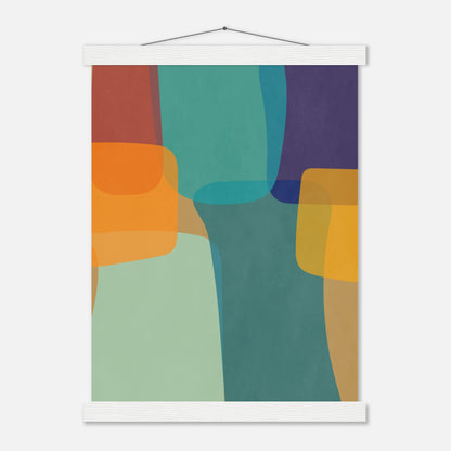 Abstract Color Block Wall art