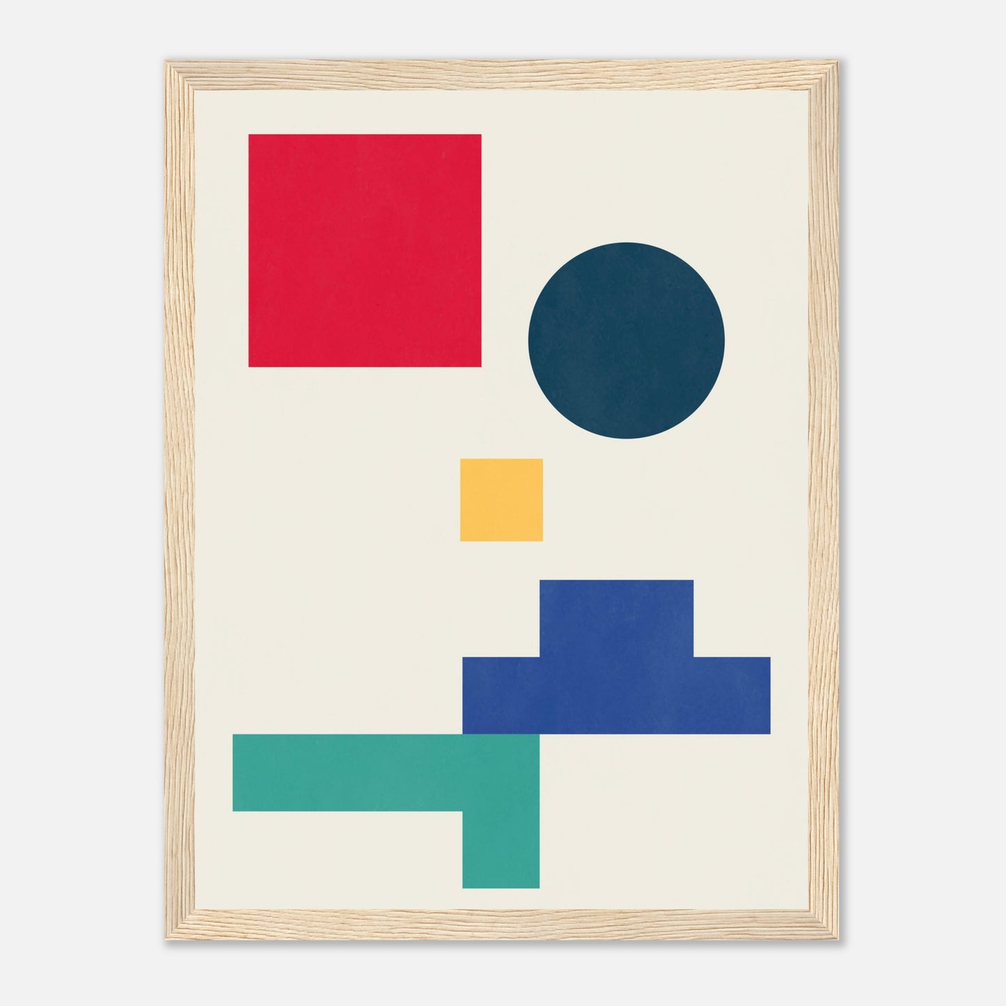 Abstract Geometric Wall Art Print