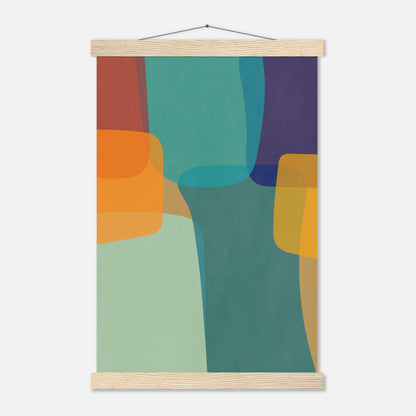 Abstract Color Block Wall art