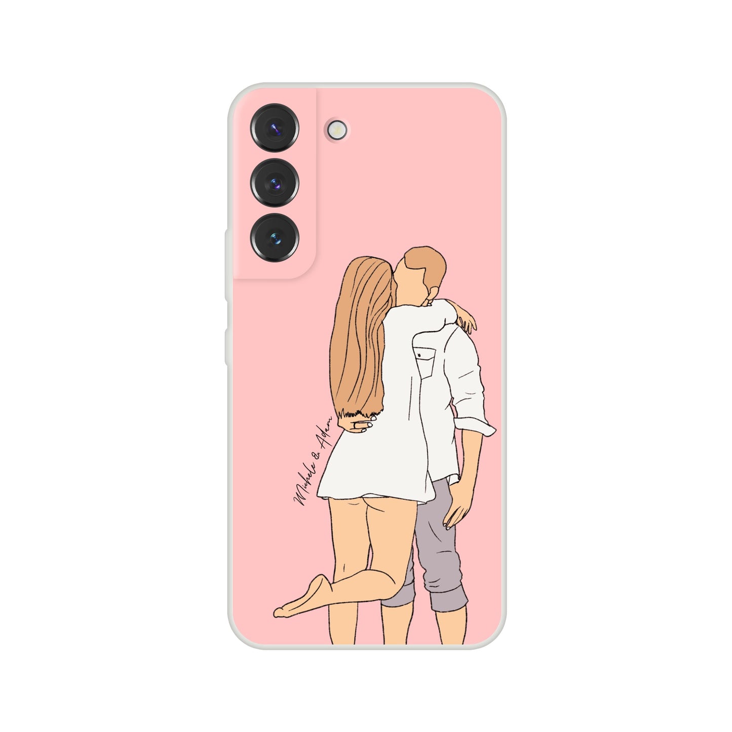 Custom Faceless Portrait Flexi Phone Case