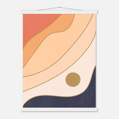 Abstract Eagle Eye Sun Wall art