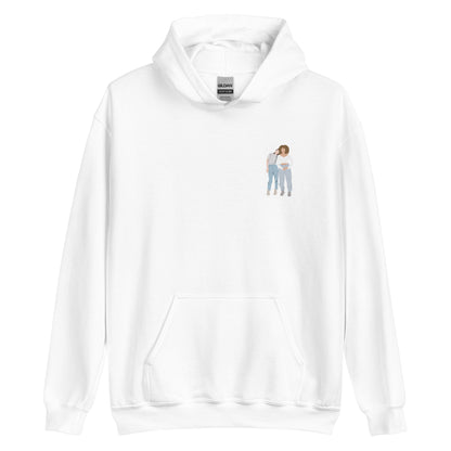 Custom Portrait From Photo Unisex Hoodie