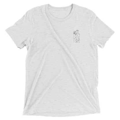 Custom Line Drawing Embroidery Short sleeve t-shirt